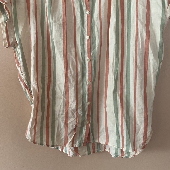 Madewell striped button down top - Picture 5 of 6